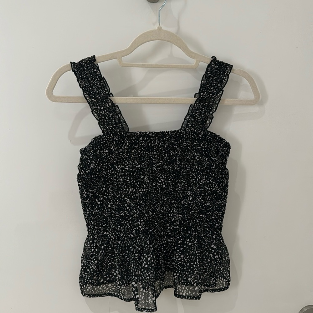 Ruched tank top
